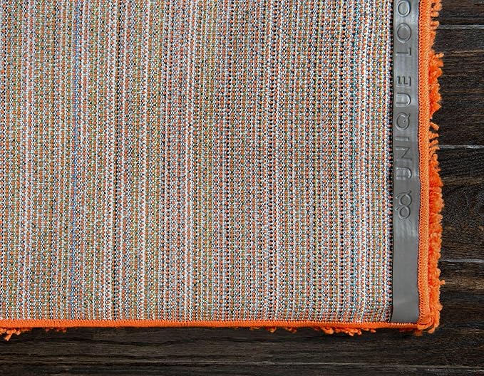 Unique Loom Solid Shag Collection Area Rug - Image 9