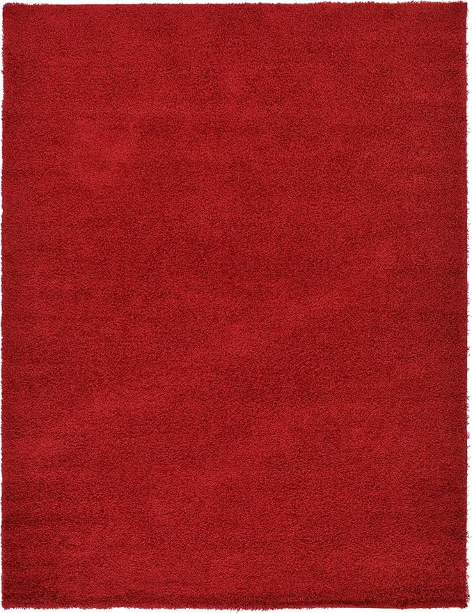 Unique Loom Solid Shag Collection Area Rug - Image 10