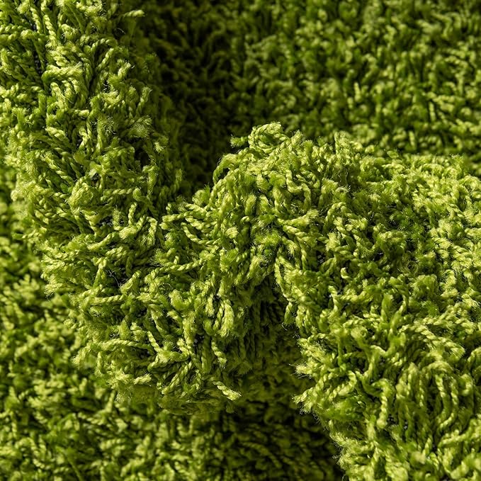 Unique Loom Solid Shag Collection Area Rug - Image 8
