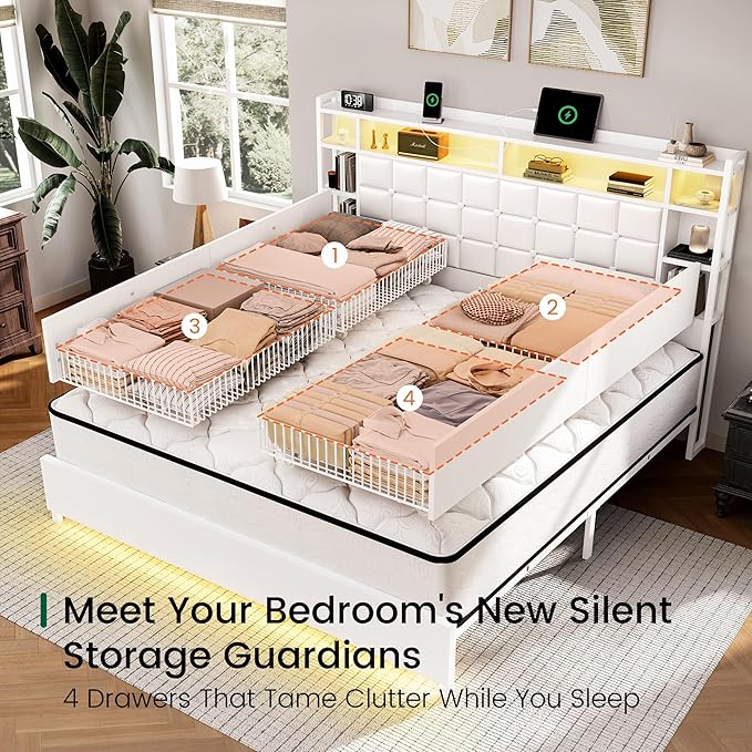 LARMACE King Size Bed Frame - Image 3