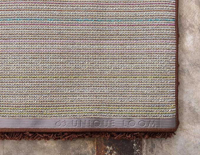 Unique Loom Solid Shag Collection Area Rug - Image 9