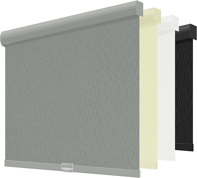 ChrisDowa Cordless Blackout Roller Shades by ChrisDowa