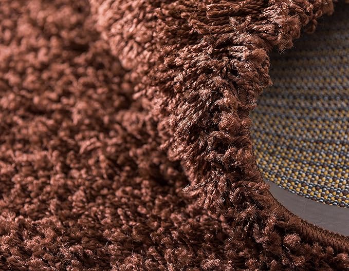 Unique Loom Solid Shag Collection Area Rug - Image 8