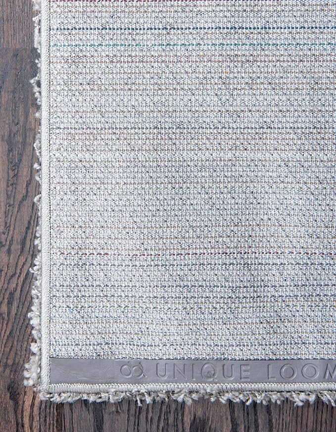 Unique Loom Solid Shag Collection Area Rug - Image 12
