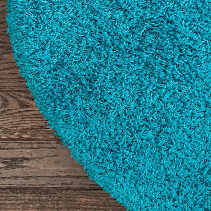 Unique Loom Solid Shag Collection Area Rug - Image 9