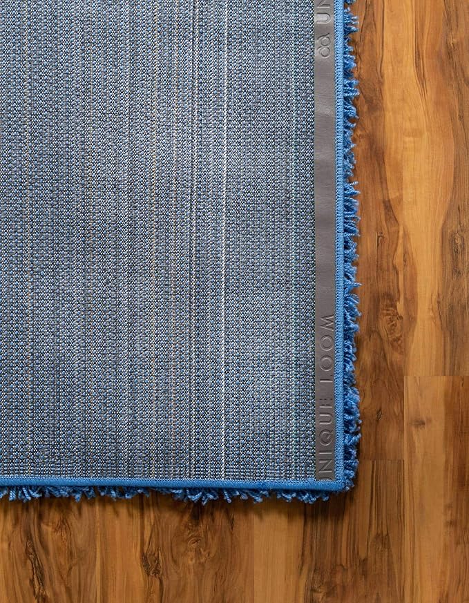 Unique Loom Solid Shag Collection Area Rug - Image 11