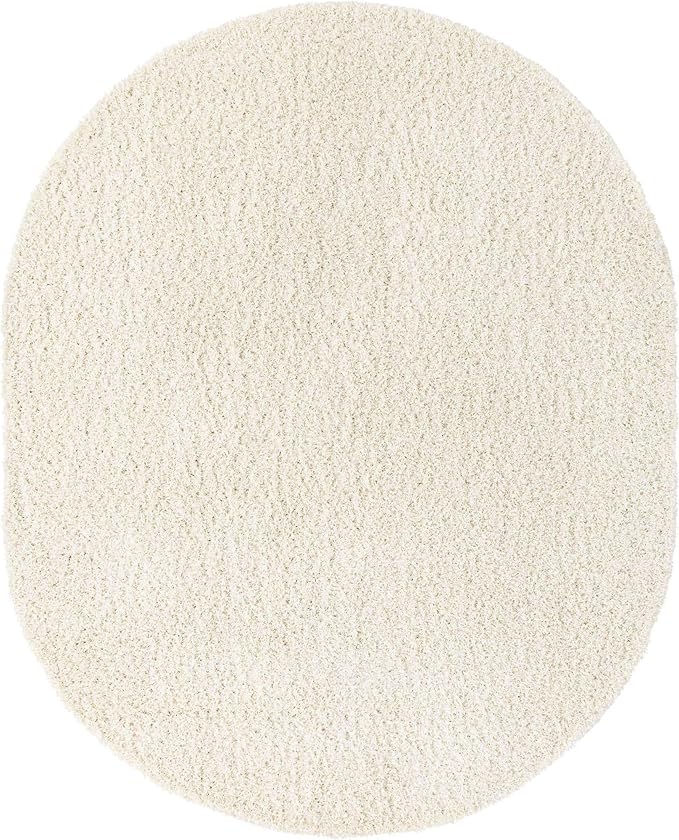 Unique Loom Solid Shag Collection Area Rug - Image 9