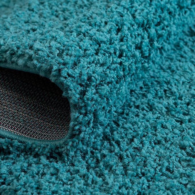 Unique Loom Solid Shag Collection Area Rug - Image 7