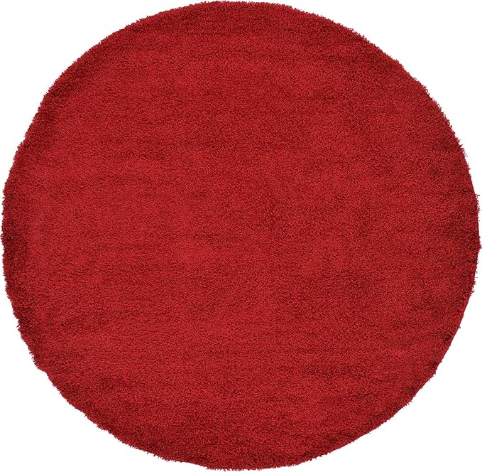 Unique Loom Solid Shag Collection Area Rug - Image 12