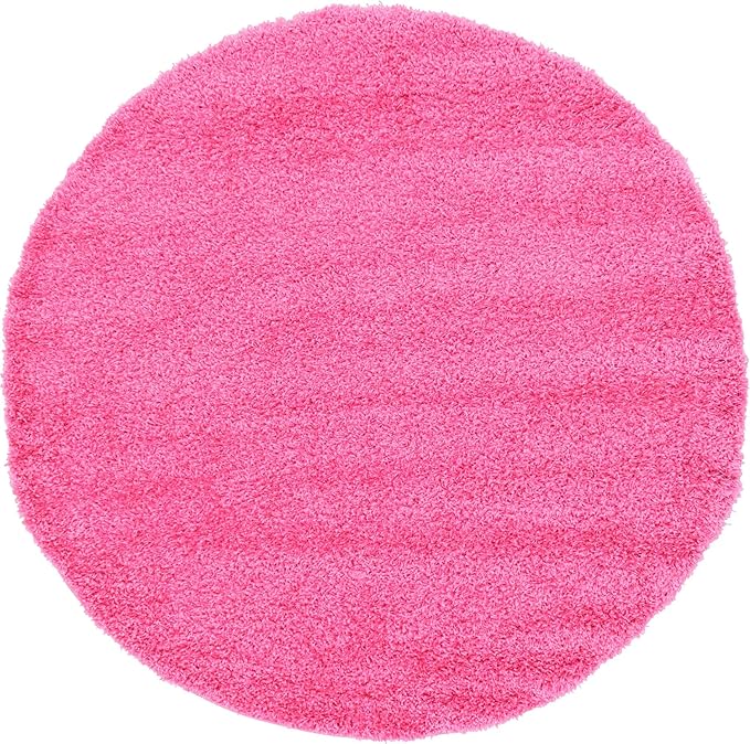 Unique Loom Solid Shag Collection Area Rug - Image 9