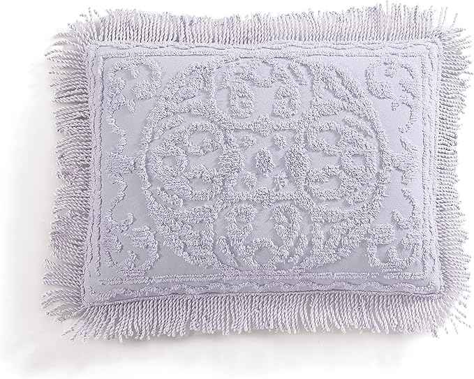 Beatrice Home Fashions Medallion Chenille Bedspread, Standard Sham by BeatriceHomeFashions