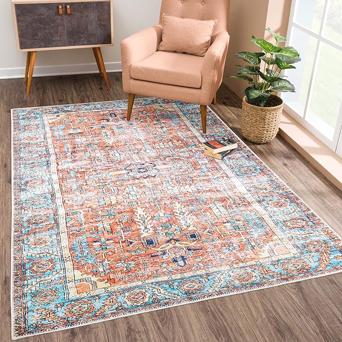 Bloom Rugs Washable Non-Slip 5' x 7' Rug by BloomRugs