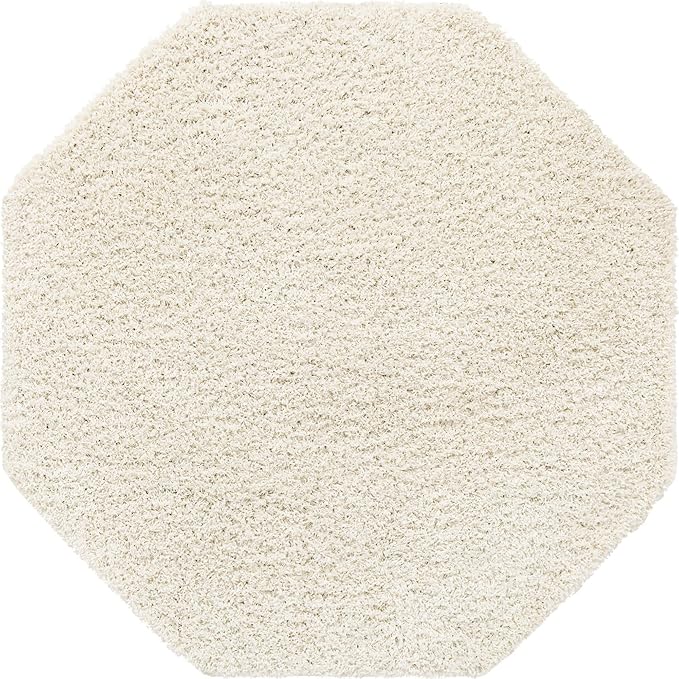 Unique Loom Solid Shag Collection Area Rug - Image 9