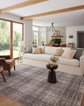 Loloi Angela Rose Ember Collection EMB-05 Graphite/Multi 2'-7" x 10'-0" Runner by Loloi