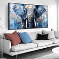 Elephant Wall Art for Living Room, Animal Canvas Wall-Decor for Bedroom by ENTANUB