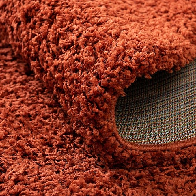 Unique Loom Solid Shag Collection Area Rug - Image 7