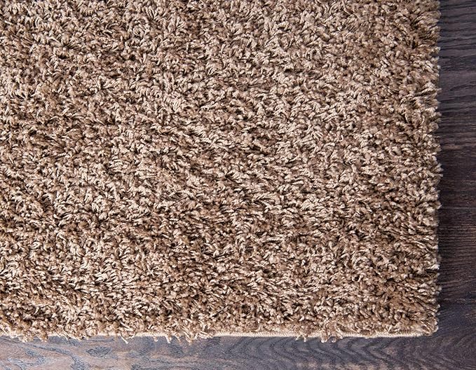 Unique Loom Solid Shag Collection Area Rug - Image 8
