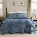 Bedsure Velvet Quilt Queen Size Set by BEDSURE