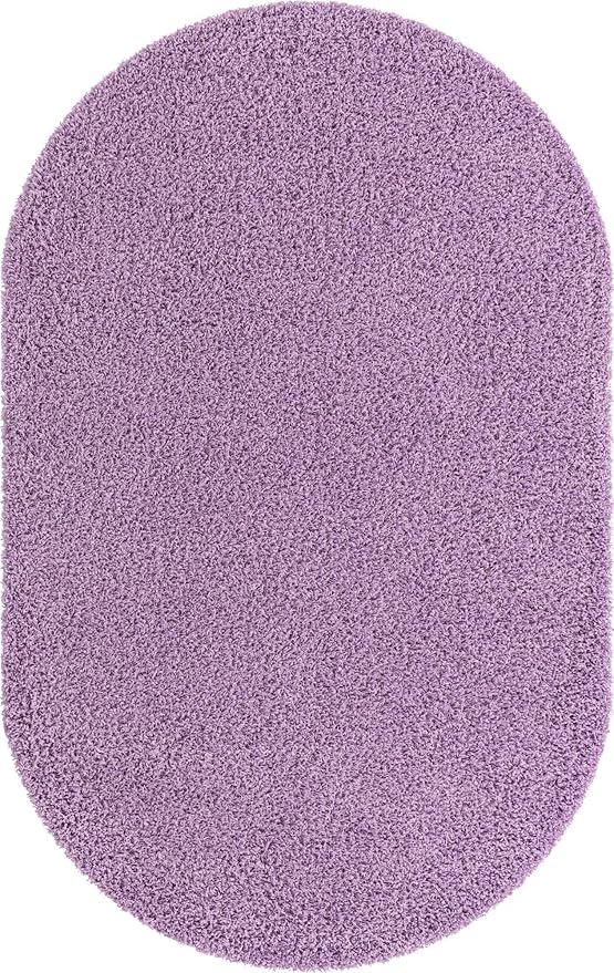 Unique Loom Solid Shag Collection Area Rug - Image 8