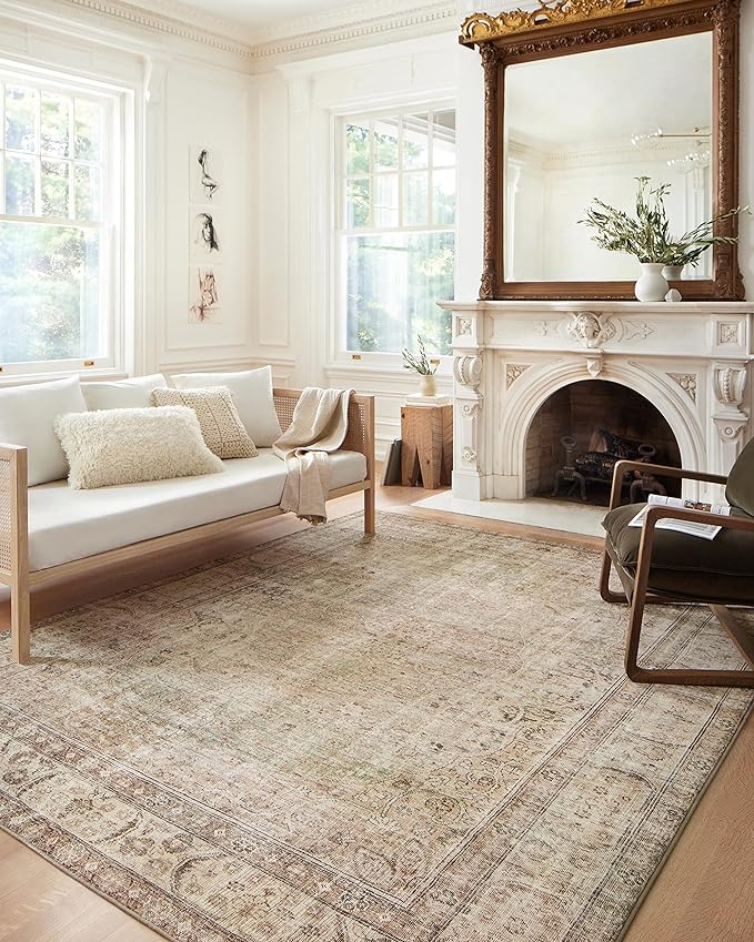 Loloi Margot Collection MAT-01 Antique/Sage 8'-6" x 11'-6" Area Rug feat. by Loloi