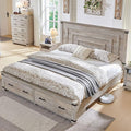 T4TREAM Farmhouse King Size Bed Frame by T4TREAMFurniture