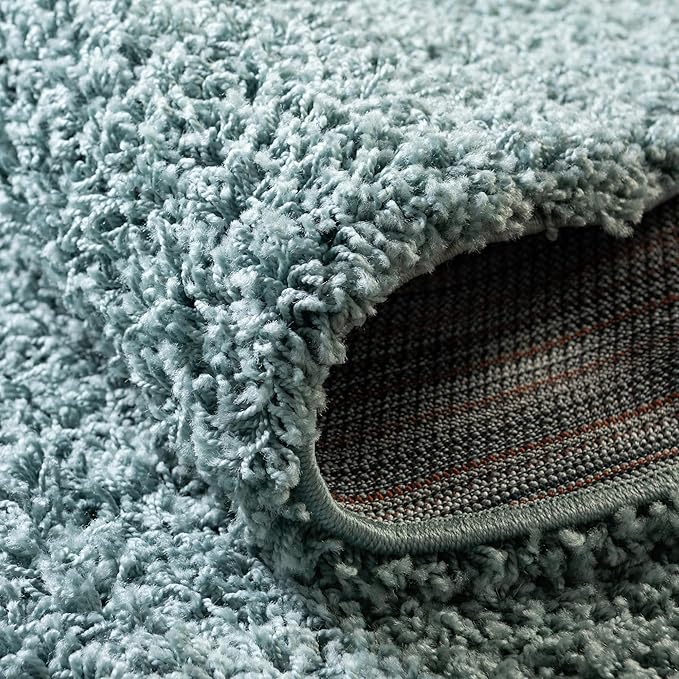 Unique Loom Solid Shag Collection Area Rug - Image 7