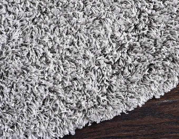 Unique Loom Solid Shag Collection Area Rug - Image 9
