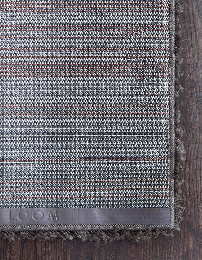 Unique Loom Solid Shag Collection Area Rug - Image 11