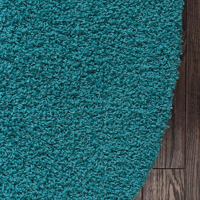 Unique Loom Solid Shag Collection Area Rug - Image 12