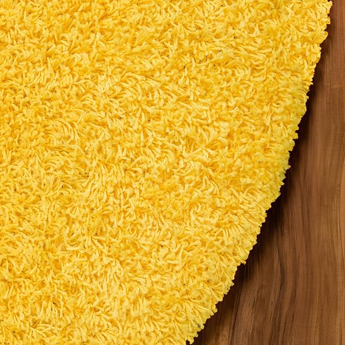 Unique Loom Solid Shag Collection Area Rug - Image 6