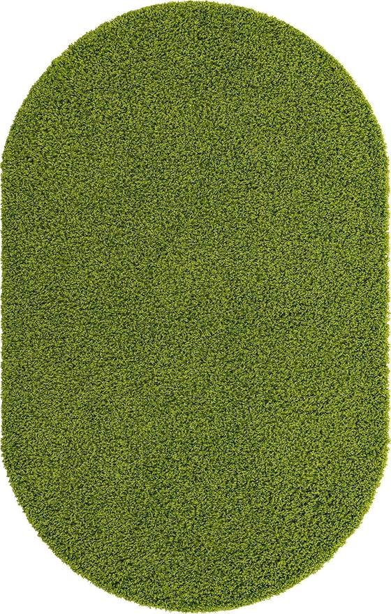 Unique Loom Solid Shag Collection Area Rug - Image 11