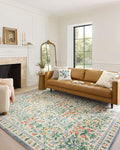Loloi Rifle Paper Co. Eden Collection EDE-02 Mughal Garden Cream 5'-0" x 7'-6" by Loloi