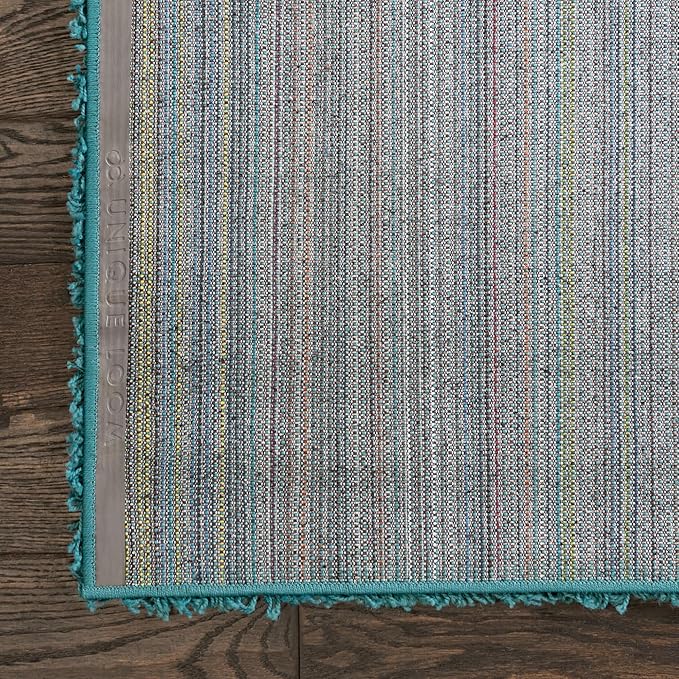 Unique Loom Solid Shag Collection Area Rug - Image 8