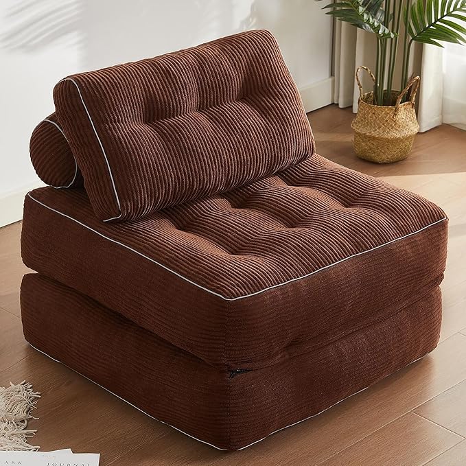 Folding Chair Bed, Futon Sofa Bed, Floor Couch by AFUSON