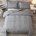 MarCielo 3-Piece 100% Cotton Oversized Bedspread Lightweight Quilt Coverlet by MarCielo