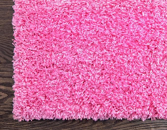 Unique Loom Solid Shag Collection Area Rug - Image 8