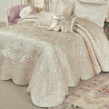 Touch of Class Portia Luxury Bedding | Neutral Pearl | Premier Quilted by TouchofClass