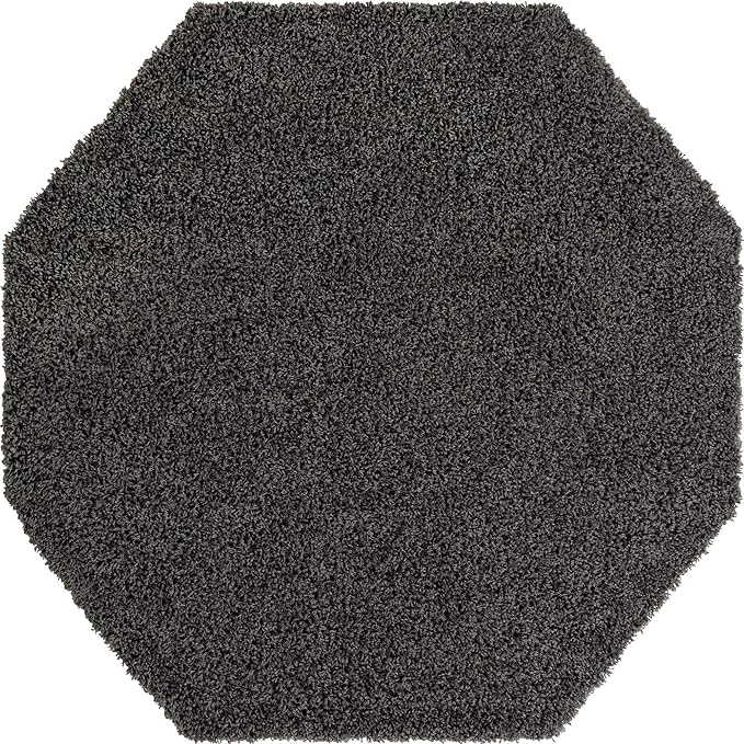 Unique Loom Solid Shag Collection Area Rug - Image 10