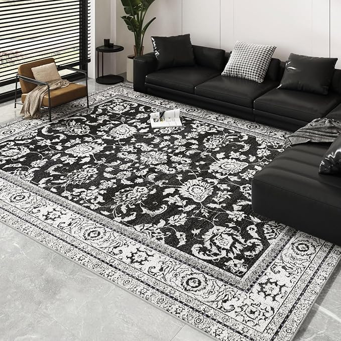 Machine Washable Area Rugs, Vintage Soft Rugs - Image 8