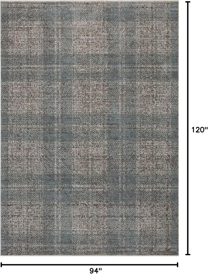 Loloi Angela Rose Ember Collection EMB-09 Denim/Charcoal 7'-10" x 10' Area Rug - Image 2