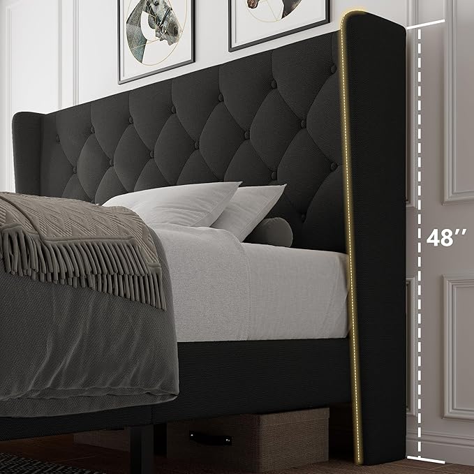 iPormis Full Size Platform Bed Frame - Image 7