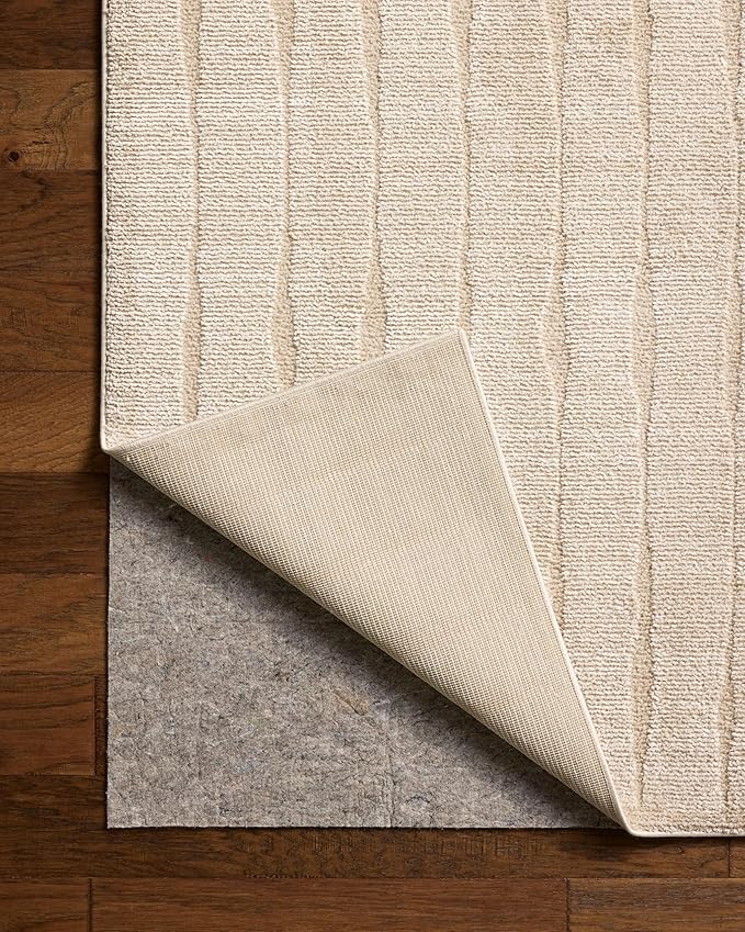 Loloi Chris Loves Julia Calvin Collection CLV-02 Ivory/Oatmeal 9'-6" x 12'-6" - Image 8