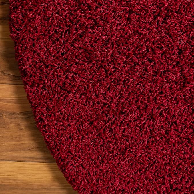 Unique Loom Solid Shag Collection Area Rug - Image 8