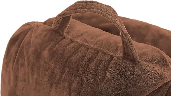 Husband Pillow Medium Chocolate, Backrest - Image 7