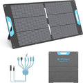 110W Portable Solar Panel for Power Station, 23.5% High Efficiency ETFE by E-POWO