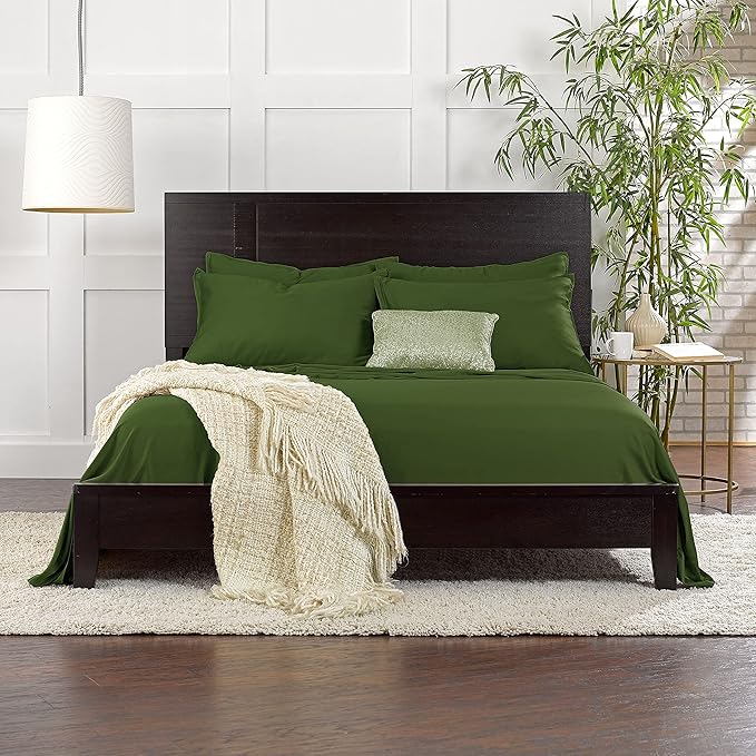 Pure Bamboo California King Sheets, Genuine 100% Organic Viscose Derived from - Image 5