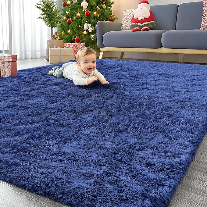 OLANLY 8x10 Machine Washable Large Area Rugs by OLANLY