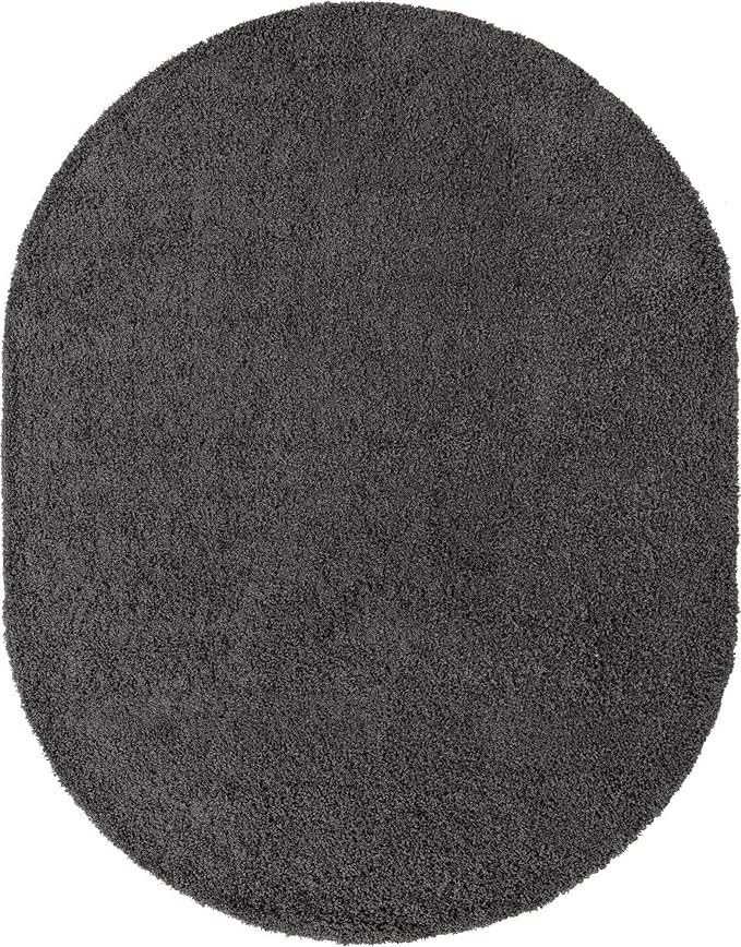 Unique Loom Solid Shag Collection Area Rug - Image 11