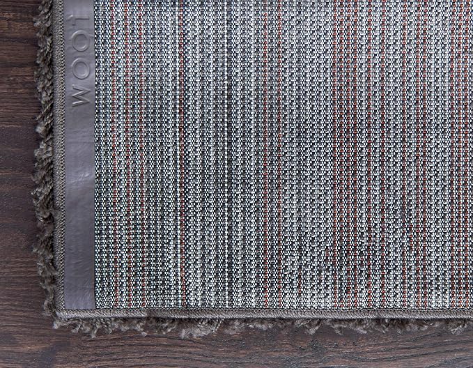 Unique Loom Solid Shag Collection Area Rug - Image 9