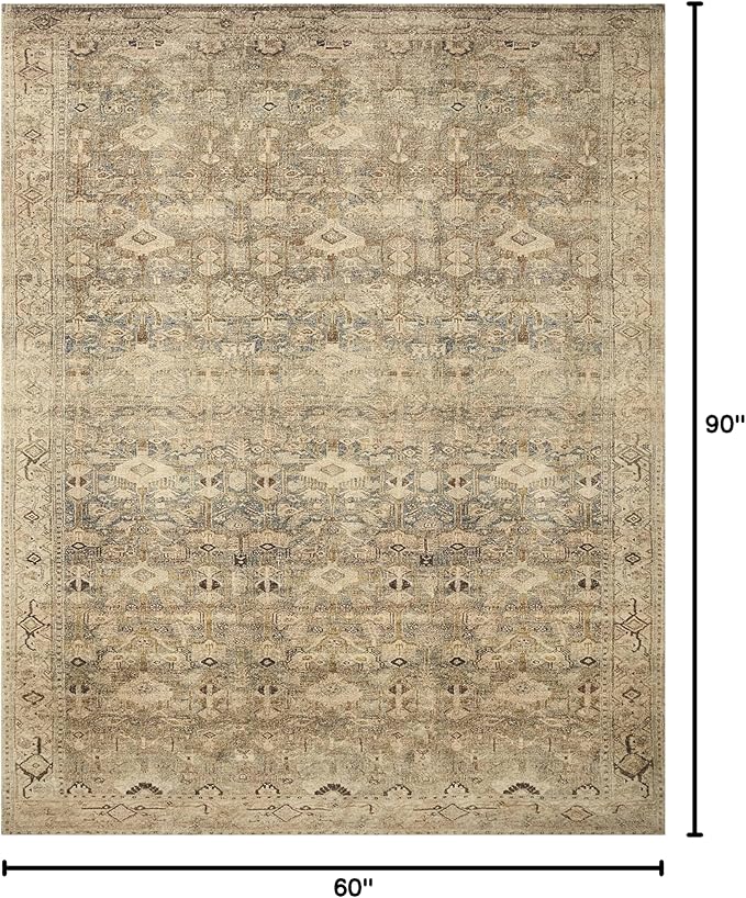 Loloi Margot Collection MAT-04 Antique/Sage 5'-0" x 7'-6" Area Rug feat. - Image 2